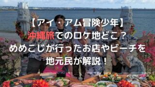 冒険少年の沖縄旅のロケ地どこ？めめこじの沖縄そばタコライス屋など地元民が紹介